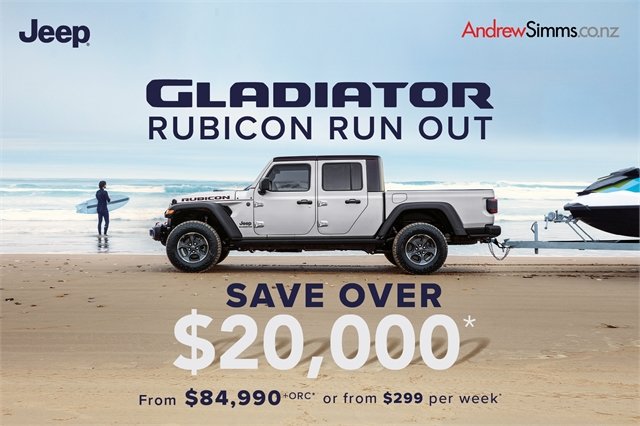 2024 Jeep Gladiator Rubicon 3.6P 4WD 8A 4Dr Ute