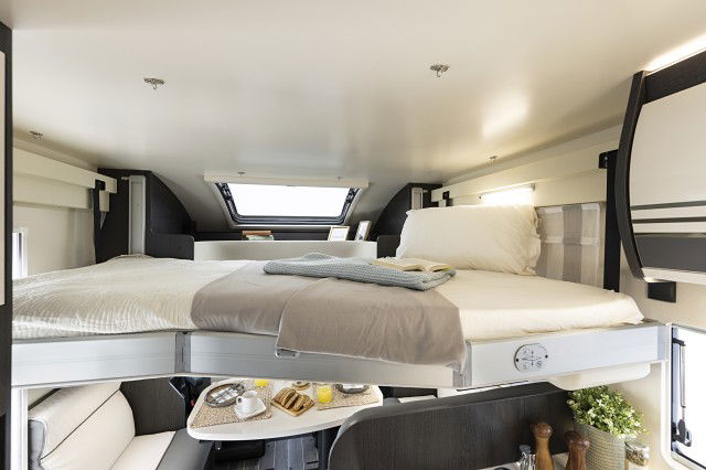 2025 Roller Team Zefiro 696 - Ford 4 Berth Drop Down Bed