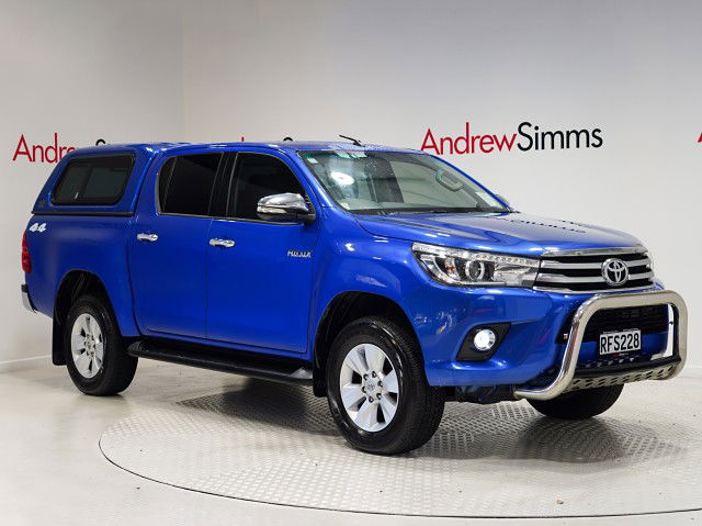2016 Toyota Hilux SR5 2.8D 4WD 6AT D/Cab Ute